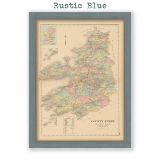 County Kerry - Antique Map