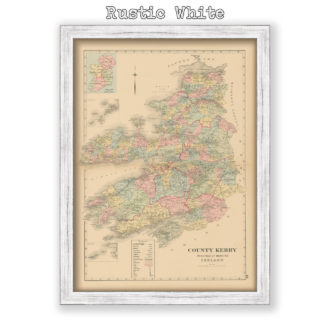 County Kerry - Antique Map