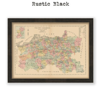 County Limerick - Antique Map