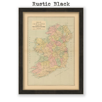 Antique Map of Ireland 1901