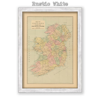 Antique Map of Ireland 1901