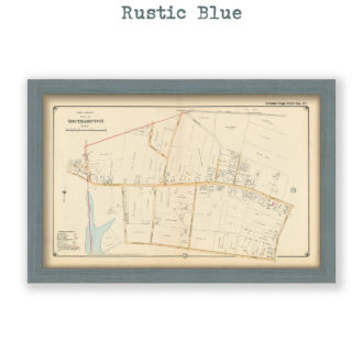 Nothwesterly part of Southampton, Long Island, NY Antique Map Reproduction