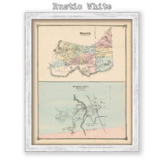 Dracut, Massachusetts Antique Map Reproduction