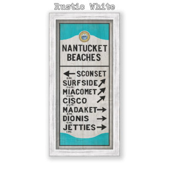 Nantucket Beach Direction Sign Print on Fine Art Paper