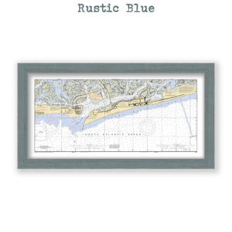 Jones Beach, New York Nautical Chart Reproduction