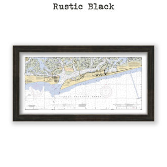 Jones Beach, New York Nautical Chart Reproduction