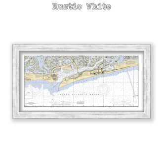 Jones Beach, New York Nautical Chart Reproduction