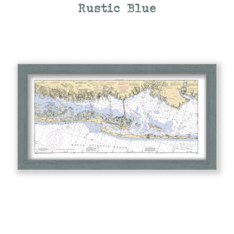 Fire Island, New York Nautical Chart ReproductionNautical Chart Reproduction