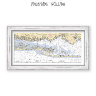 Fire Island, New York Nautical Chart ReproductionNautical Chart Reproduction