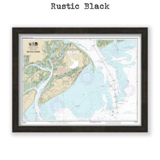 Hilton Head, South Carolina Nautical Chart Reproduction