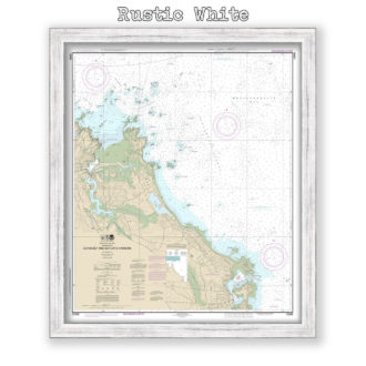 Cohasset and Scituate Harbors, Massachusetts Nautical Chart Reproduction