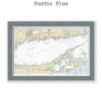 Long Island Sound - Eastern Part Nautical Chart Reproduction