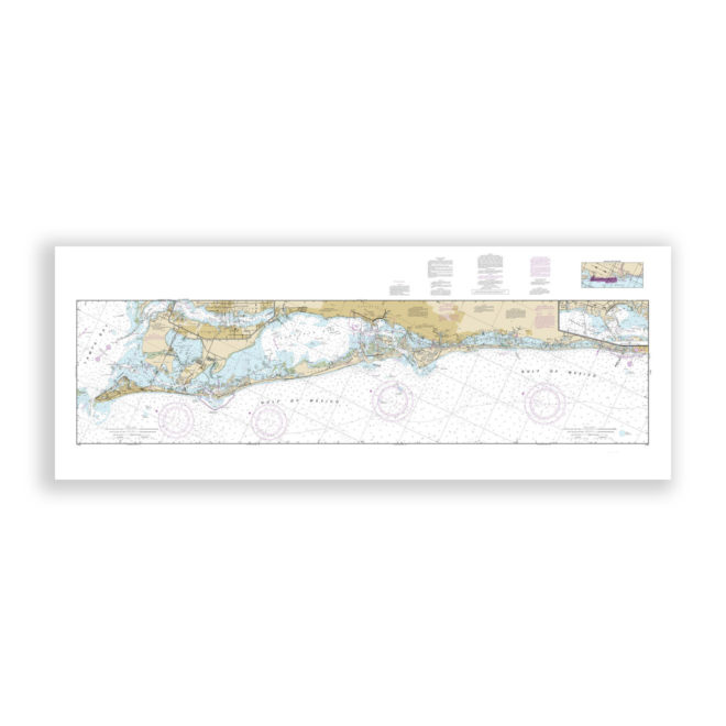 ANNA MARIA ISLAND, Florida Nautical Chart Reproduction