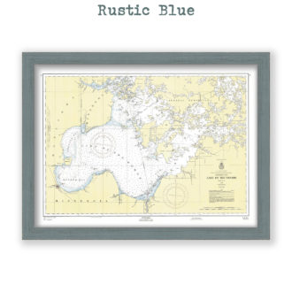 Lake of the Woods, Minnesota Nautical Chart Reproduction