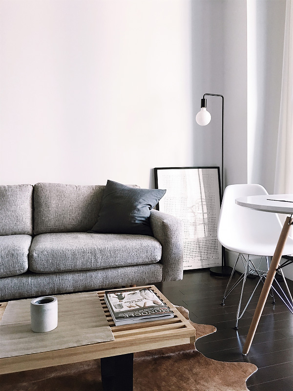 Gray Sofa Corner