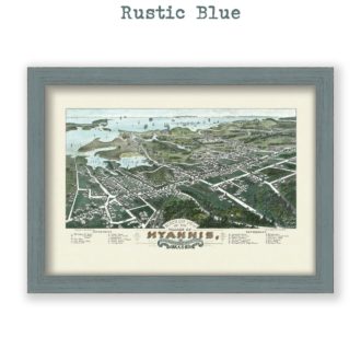 Hyannis - Bird's Eye View, 1884