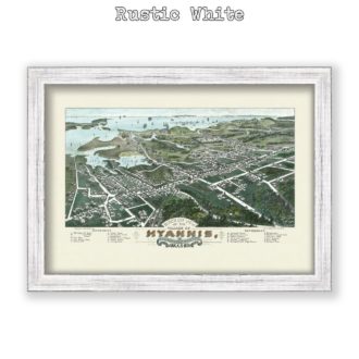 Hyannis - Bird's Eye View, 1884