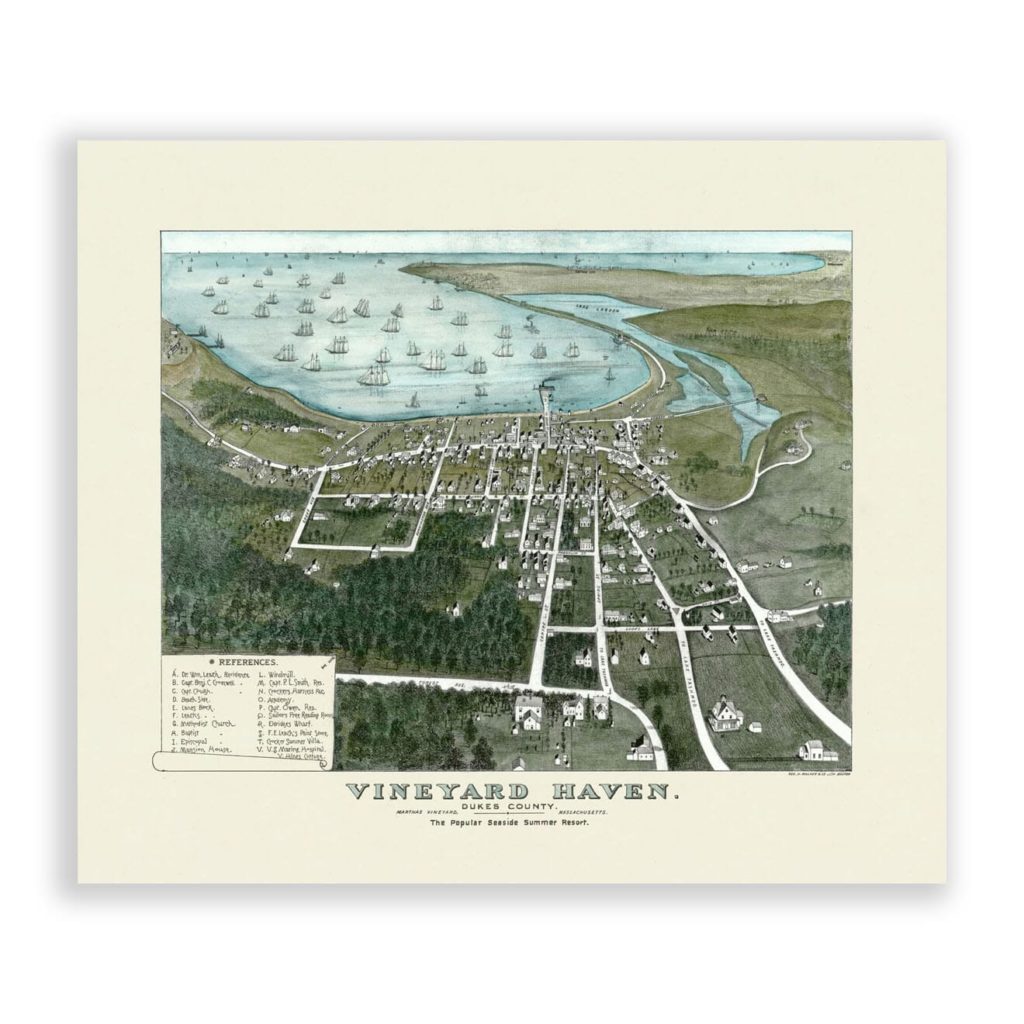 Antique Bird's Eye View Maps