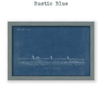 Three Sisters Lighthouses, Eastham, Cape Cod Antique Architectural Plan Blueprint Reproduction