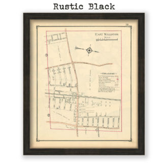 East Williston, Nassau County Long Island, Antique Map Reproduction - Plate 31