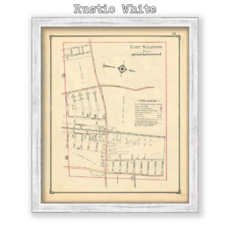 East Williston, Nassau County Long Island, Antique Map Reproduction - Plate 31