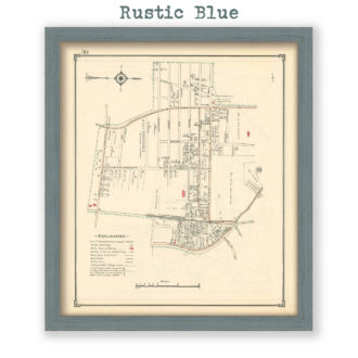 Roslyn Heights, Nassau County Long Island, Antique Map Reproduction - Plate 39