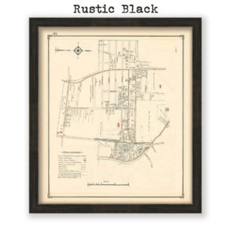 Roslyn Heights, Nassau County Long Island, Antique Map Reproduction - Plate 39