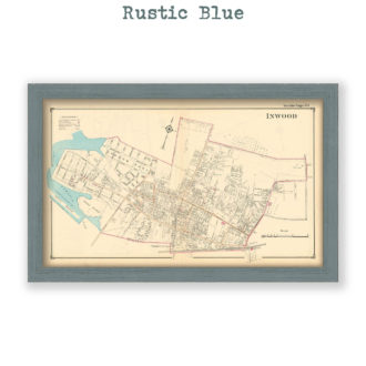 Inwood, Nassau County Long Island, Antique Map Reproduction - Plate 50