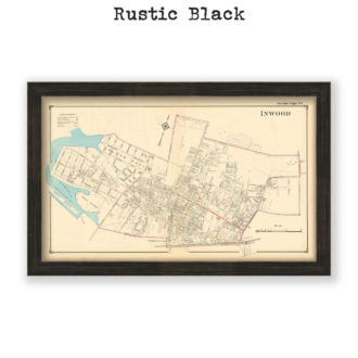 Inwood, Nassau County Long Island, Antique Map Reproduction - Plate 50