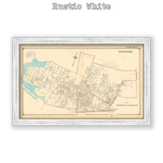 Inwood, Nassau County Long Island, Antique Map Reproduction - Plate 50