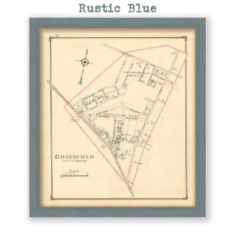 Greenfield, Nassau County Long Island, Antique Map Reproduction - Plate 51