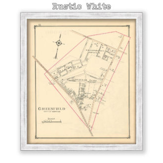 Greenfield, Nassau County Long Island, Antique Map Reproduction - Plate 51