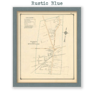 Syossett, Nassau County Long Island, Antique Map Reproduction - Plate 73