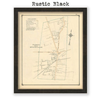 Syossett, Nassau County Long Island, Antique Map Reproduction - Plate 73