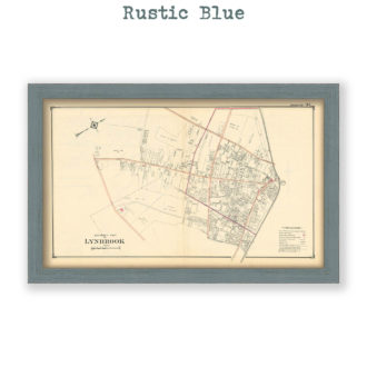 Lynbrook, Nassau County Long Island, Antique Map Reproduction - Plate 80