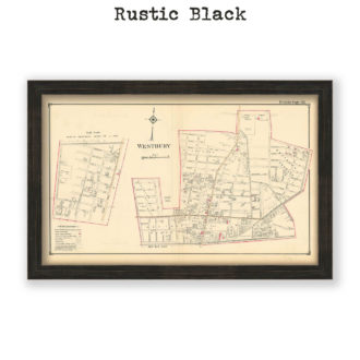 Westbury, Nassau County Long Island, Antique Map Reproduction - Plate 116